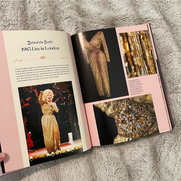 New Dolly Parton Behind the Seams Coffee Table Book - Picture 6 of 6